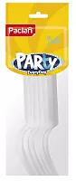 Paclan Party Everyday disposable plastic forks, 6 pc