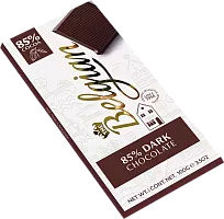 Belgian dark chocolate, 85% cocoa, 100 g