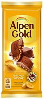 Alpen Gold chocolate with peanuts and corn flakes, 85 g
