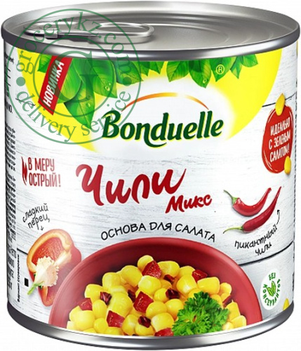 Bonduelle canned chili and corn mix, 425 ml