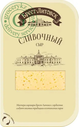 Brest Litovsk Creamy semi hard cheese, sliced, 150 g