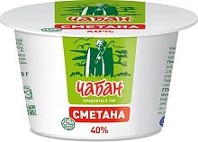 Chaban sour cream, 40% (200 g)