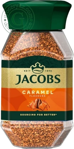 Jacobs Caramel instant coffee, 95 g
