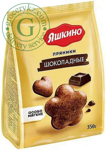 Yashkino gingerbread, chocolate, 350 g