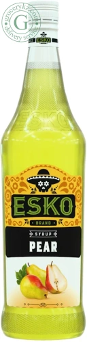 Esko beverage syrup, pear, 1 l