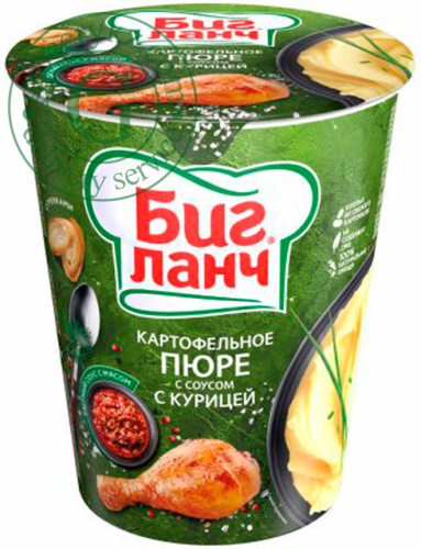 Big Lunch mashed potatoes with chicken sauce, 50 g