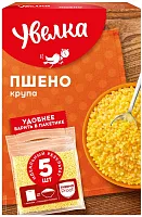 Uvelka millet grains in bags, 5 bags, 400 g