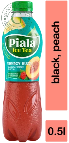 Piala black ice tea, peach, 0.5 l