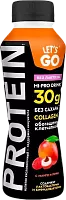 Let's Go high protein cocktail, mango and lichi, 340 g