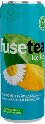 Fuse-Tea green ice tea, mango and camomile, 0.33 l