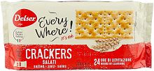 Delser crackers, salted, 200 g