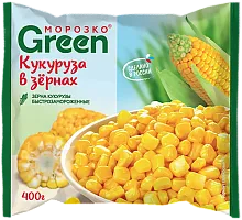 Morozko Green frozen corn, 400 g