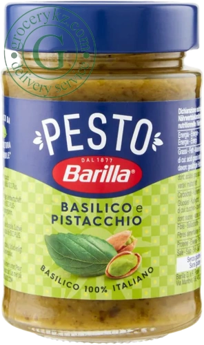 Barilla Pesto sauce with basil and pistachio, 190 g Barilla Pesto sauce with basil and pistachio, 190 g