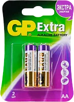 GP Extra AA batteries, 2 pc