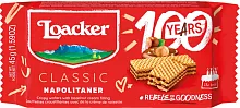 Loacker wafers filled with hazelnut cream, 90 g
