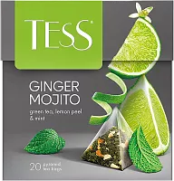 Tess Ginger Mojito green tea, 20 pyramids