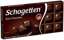 Schogetten chocolate, dark chocolate, 100 g