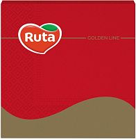 Ruta paper napkins, red (20 in 1)