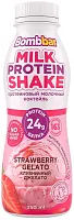 Bombbar milk protein shake, strawberry gelato, 350 ml