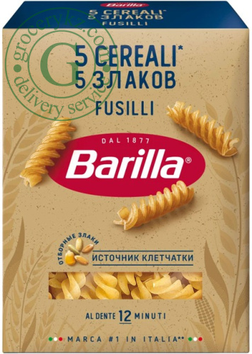 Barilla 5 cereals Fusilli pasta, 450 g