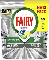 Fairy Platinum dishwasher tablets lemon, 66 tablets