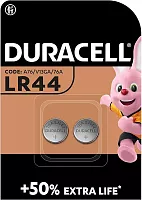 Duracell LR44 batteries, 2 pc