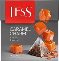 Tess Caramel Charm black tea, 20 pyramids