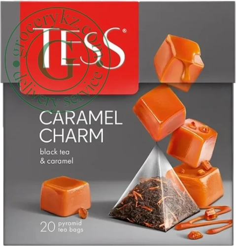 Tess Caramel Charm black tea, 20 pyramids Tess Caramel Charm black tea, 20 pyramids