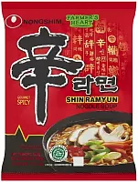 Nongshim Shin Ramen noodle soup, 117 g