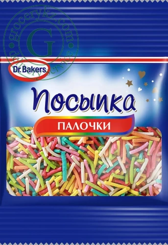 Dr.Bakers dessert topping, sticks, 10 g
