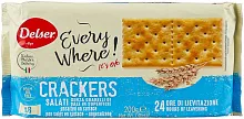 Delser crackers, unsalted, 200 g