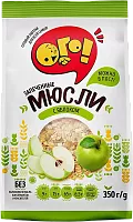 Ogo baked muesli, apple, 350 g