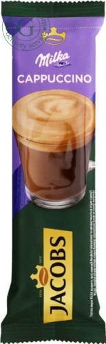 Jacobs 3 in 1 coffee, Milka Cappucino, 18 g