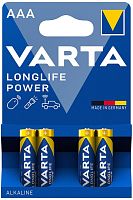 Varta Longlife Power AAA batteries, 4 pc