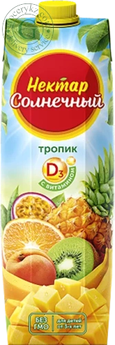 Solnechnyi Nectar tropic juice, 0.95 l Solnechnyi Nectar tropic juice, 0.95 l