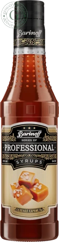 Barinoff beverage syrup, salted caramel, 0.25 l