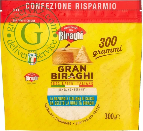 Gran Biraghi grated parmesan cheese, 300 g