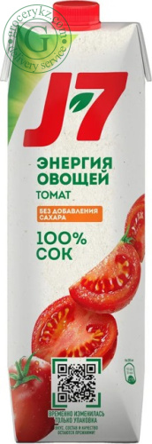 J7 tomato juice, 0.97 l