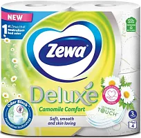 Zewa deluxe Camomile comfort toilet paper (4 in 1)