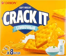 Orion Crack It soft biscuits, cream, 160 g