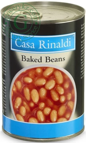 Casa Rinaldi baked beans, 420 g