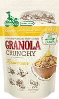 Bionova crunchy granola, tropical, 400 g