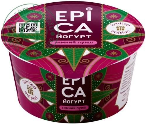 Epica yogurt, winter punch, 130 g