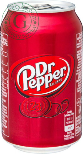 Dr.Pepper, 330 ml (can)