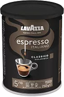 Lavazza Caffe Espresso ground coffee, metal jar, 250 g