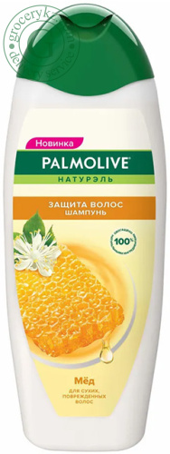 Palmolive shampoo for dry and damaged hair, honey, 450 ml