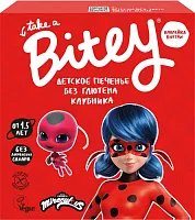 Take a Bitey kid cookies, strawberry, 125 g