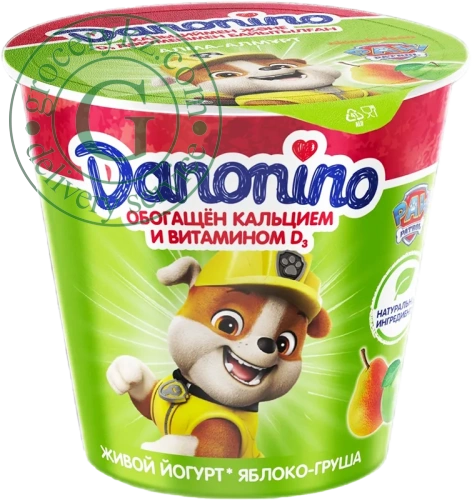 Danonino yogurt, apple and pear, 100 g Danonino yogurt, apple and pear, 100 g