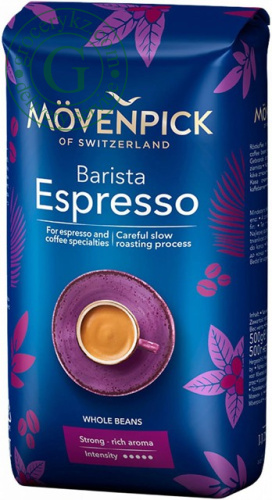 Movenpick Espresso coffee beans, 500 g