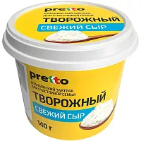 Pretto cream cheese, 140 g